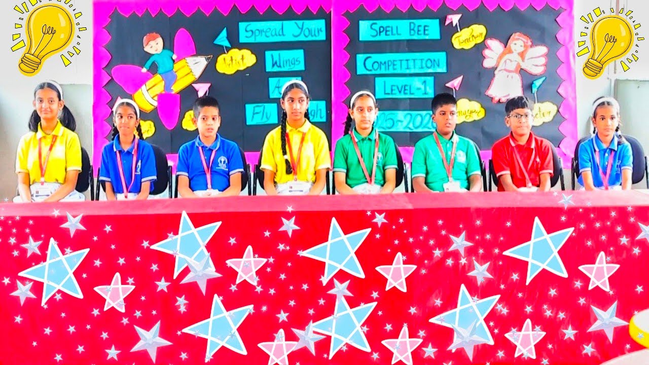 St View International:- Spell Bee Competition 2025 - 26 Level - 1 ...