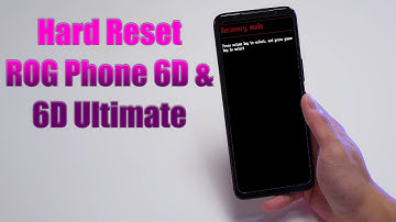 Hard Reset ROG Phone 6D & 6D Ultimate | Factory Reset Remove Pattern/Lock/Password (How to Guide)