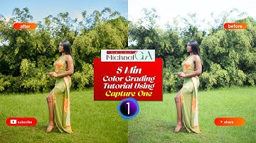 5 Min Color Grading Tutorial Using Capture One
