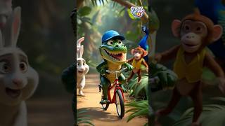 Crocodile ki kahani 🐊 how to make AI Videos ❤️ how to make AI cartoon video❤️ #ai #kidsvideo