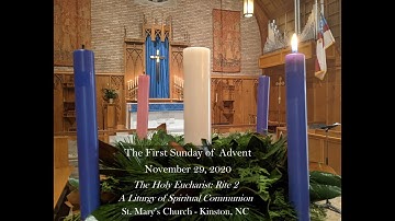 2020-11-29 - Advent 1