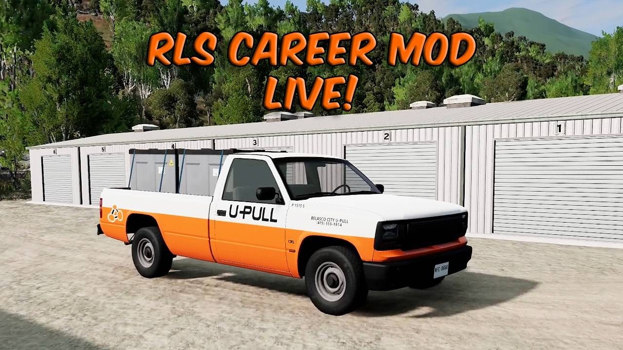 BeamNG RLS Career Mod - Sunday Funday LIVE!