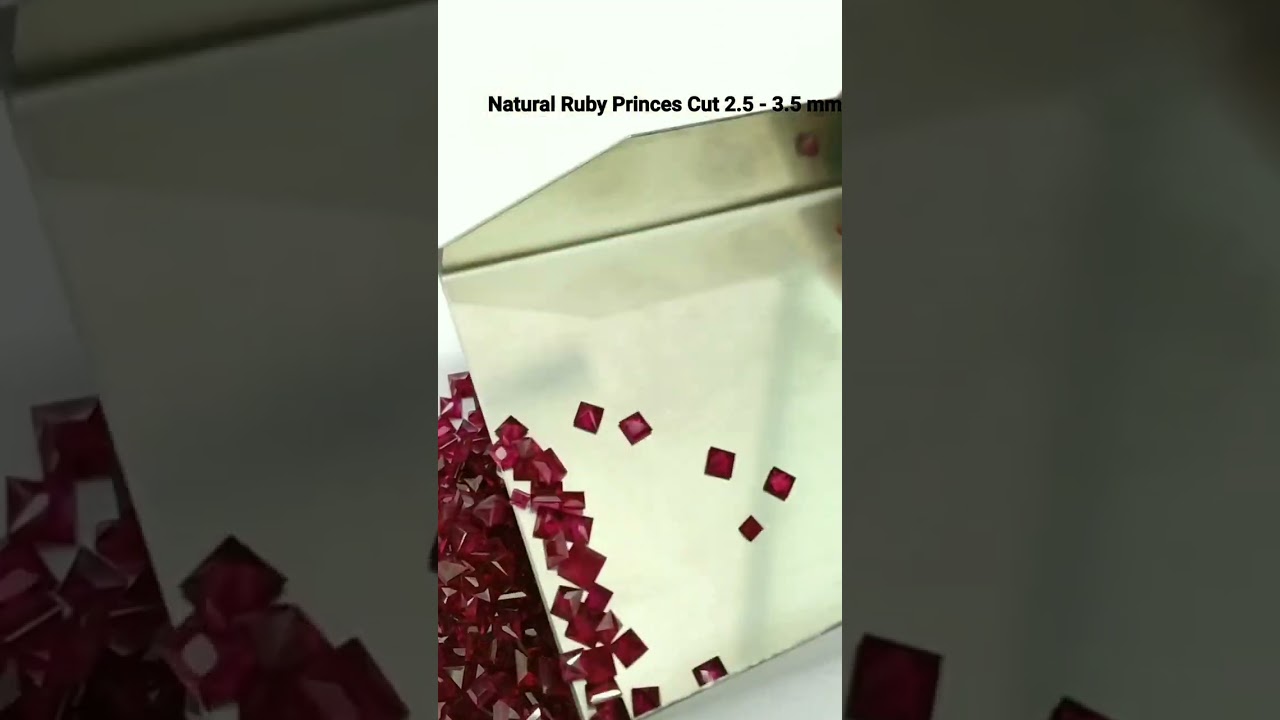 Pink Sapphire Princess Cut (Square) Shape With Used in Beautiful Necklace, rings , jewellery