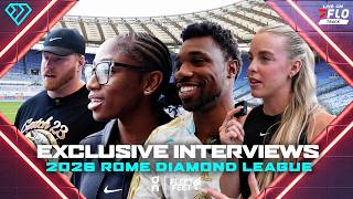 EXCLUSIVE Interviews With The BIGGEST Stars Before 2026 Rome Diamond League Profile