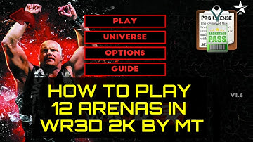 WR3D 2K MOD BY MT | HOW TO PLAY IN 12 ARENAS | LINK IN DESCRIPTION | NUNAVUT CULTURE