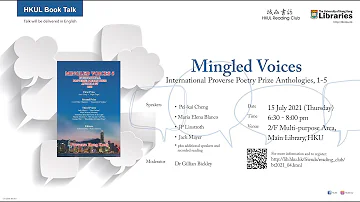 Book Talk: Mingled Voices International Proverse Poetry Prize Anthologies, 1-5