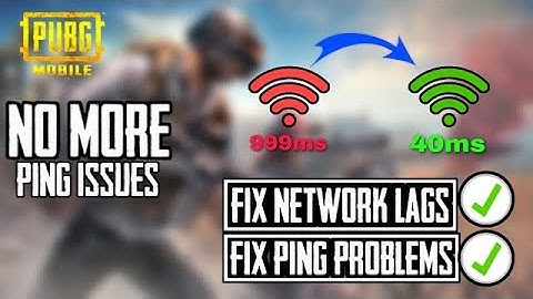 Fix High Ping Problem In Pubg Mobile | How To solve Lag & Ping Problems in PUBG / FF - Hindi - HD