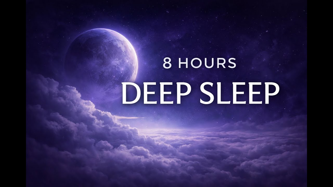 Hypnotic Space Ambient for Deep Sleep 🌌Fall Asleep Fast • Insomnia Relief • 8 Hours