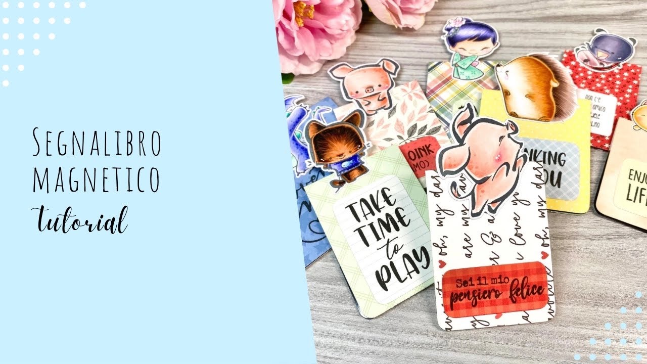 TUTORIAL Segnalibro magnetico DIY