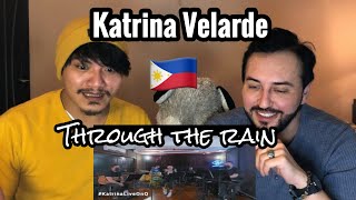 Singer Reacts| Katrina Velarde - SLAYING Through The Rain| Live