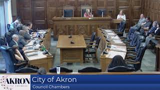 City of Akron Council Committee Meetings - 7.27.2026 (Planning & Economic Development)