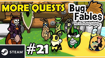 CHAPTER 6 QUESTS ALL OVER BUGARIA - Bug Fables; the Everlasting Sapling Gameplay - Part 21