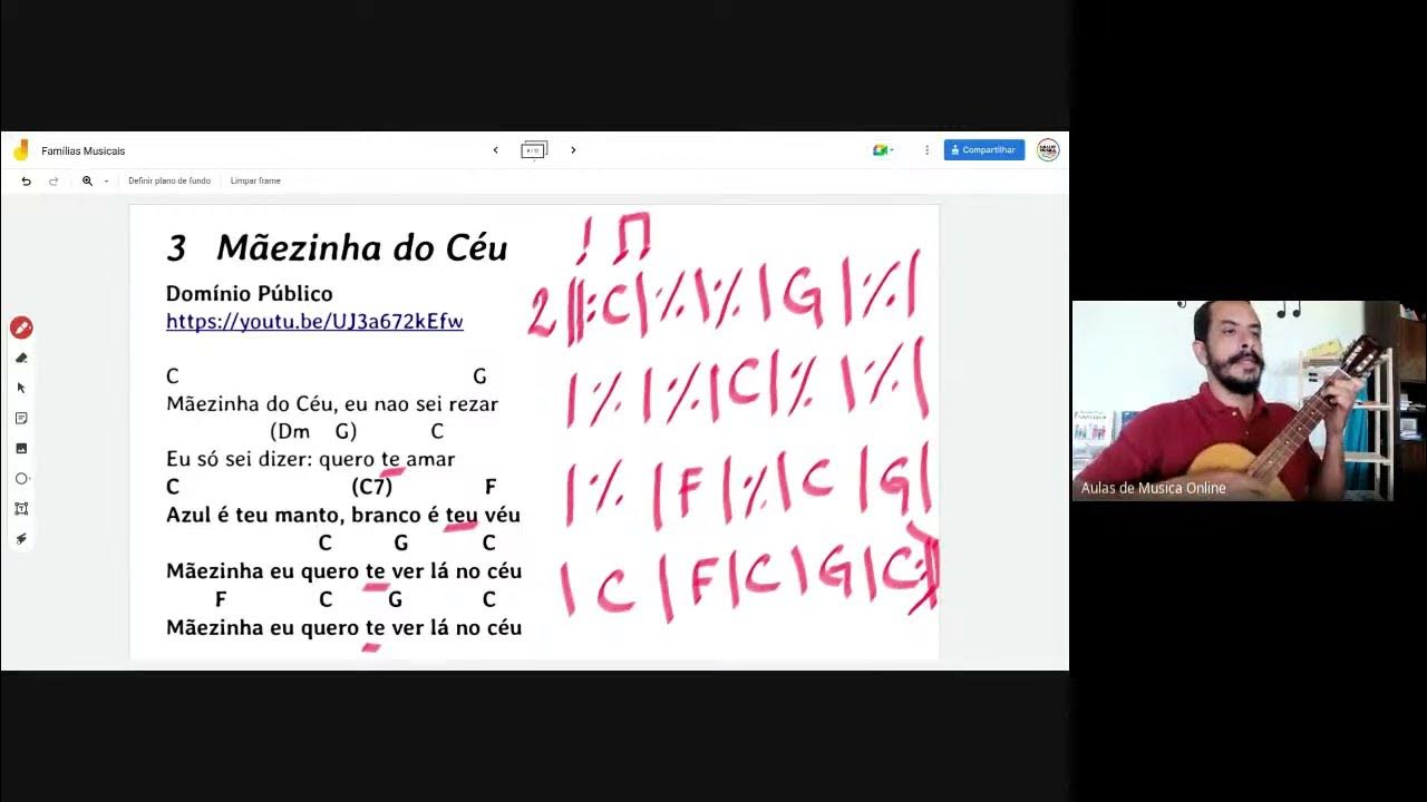 Partitura (Cifra) Mãezinha do Céu YouTube
