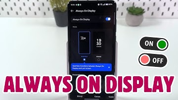 How to Turn On/Off Always On Display on OnePlus 13 5G - Complete Guide