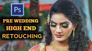 Pre Wedding Bride Photo Editing - Photoshop Tutorial High Retouching New 2021