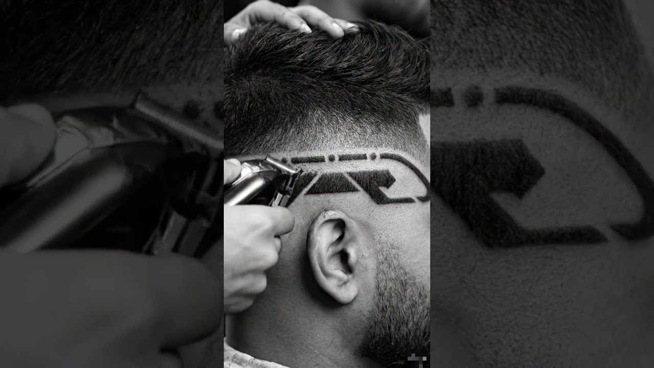 Bullet Train Logo Hair Cut🤔 