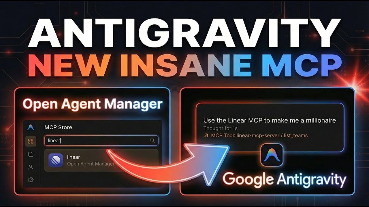 This Google AntiGravity MCP Just CHANGED THE GAME - YouTube