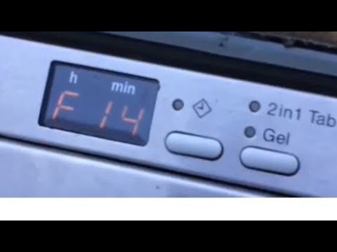 🌎 Miele Dishwasher — F14 Repair -- Get Your Miele Working Again - YouTube