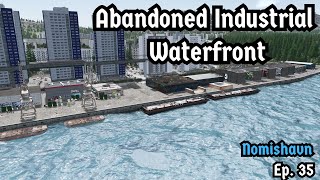 Abandoned Industrial Waterfront Revived by Citizens - Cities Skylines 1 - Nomishavn 35