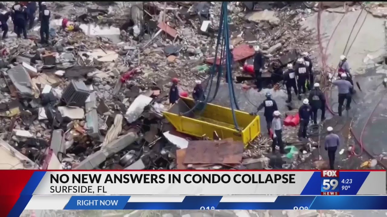 Florida officials pledge multiple probes into condo collapse - YouTube