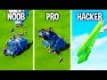 NOOB vs PRO vs HACKER - BATTLE BUS in Fortnite!