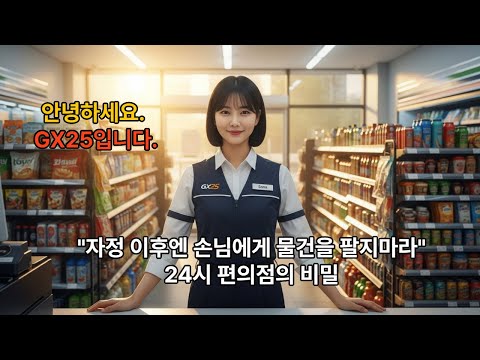 24시 편의점 비밀 - 자정의 편의점에서 일어난 일 | 야간 알바가 비밀의 문을 열었다