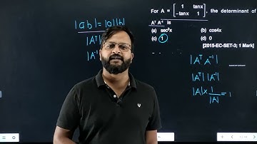 Lec 23 EC GATE-2015 Matrix question