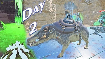 Duo Progressing, Raid Tek Tier Base & PvP on Day 2 | Ark PvP Phase 3 S6 Episode 2
