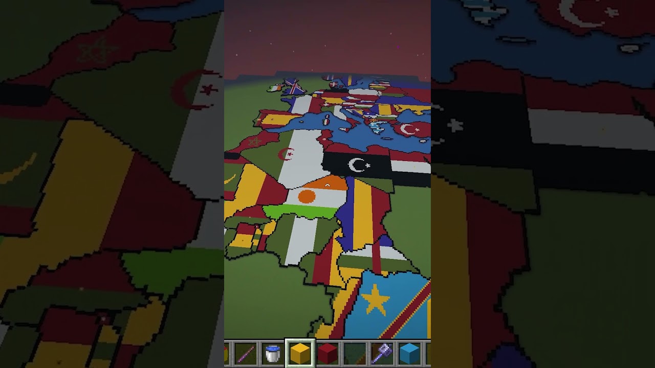 Minecraftowa mapa świata odc.119 #minecraft #gaming #shorts