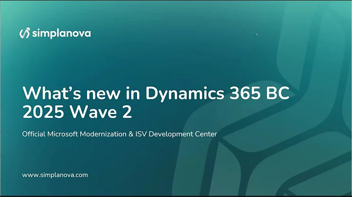 Webinar | What’s new in Dynamics 365 BC 2025 Wave 2