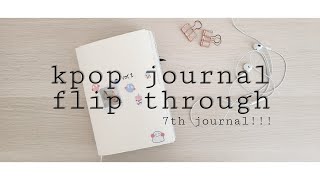 7Th Kpop Journal Flip Through - First Midori