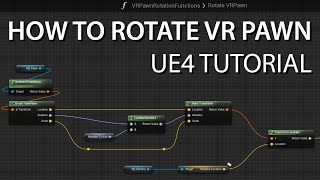 Indflydelsesrig Fighter Outlook How to rotate VR Pawn | UE4 Tutorial - YouTube