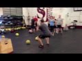 Wall Ball Shots - Warm Up Game - Crossfit San Jose