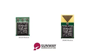 SW-M1000-SR150 UWB Module demonstration