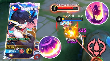 CAN I SURVIVE THIS GUINEVERE!?😱BEST RUBY BUILD AND ROTATION 2024