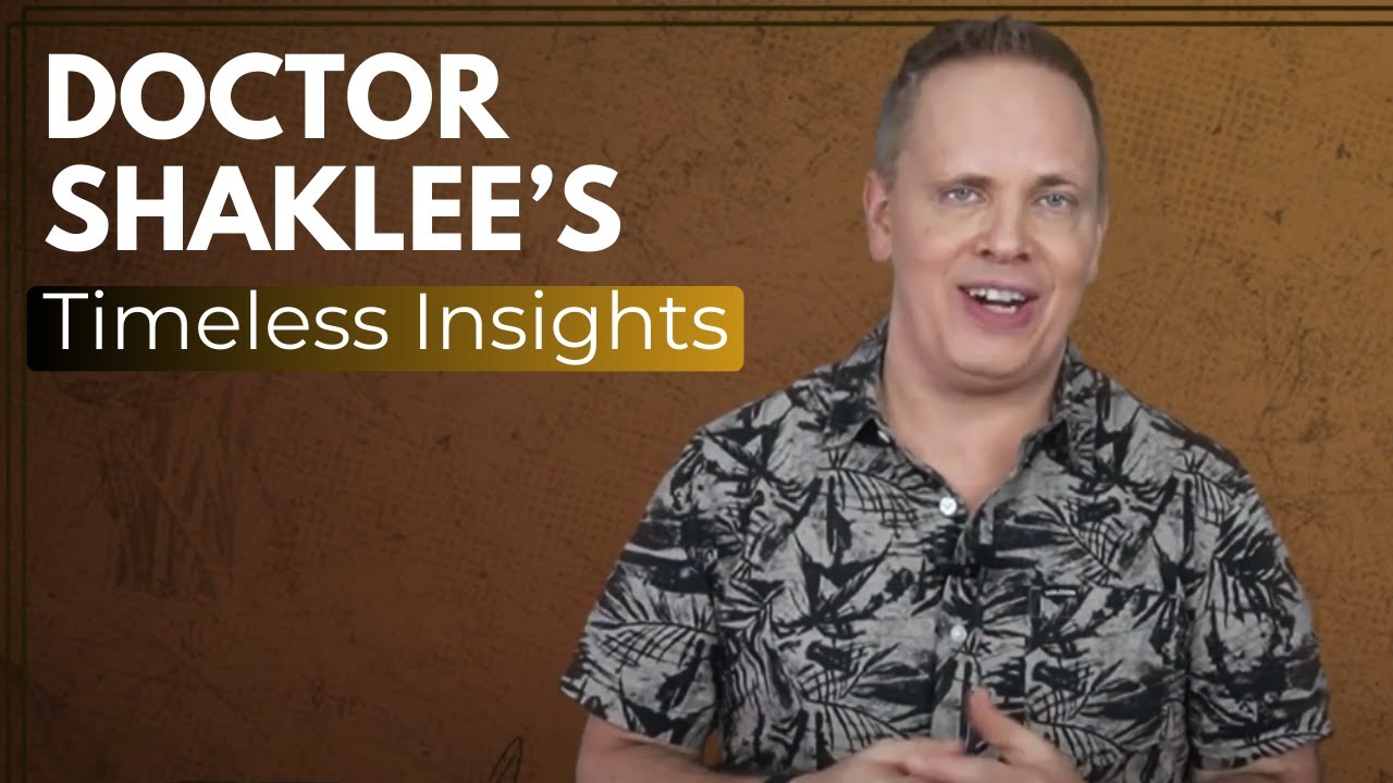 Dr. Shaklee's Timeless Insights with Dr. Bruce Daggy | Science Talks