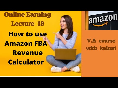 How to Calculate Profit margin on Amazon FBA revenue Calculator. - YouTube