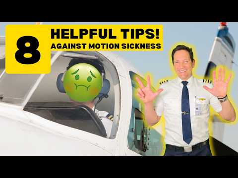 How to avoid Motion Sickness as a Pilot! Explained by CAPTAIN JOE
