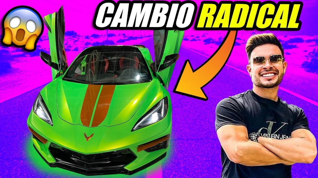 INSTALO PUERTAS LAMBORGHINI A MI CORVETTE C8 😱