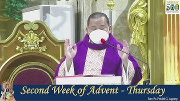 HOLY MASS I 9 DECEMBER 2021 I THURSDAY OF THE SECOND WEEK OF ADVENT