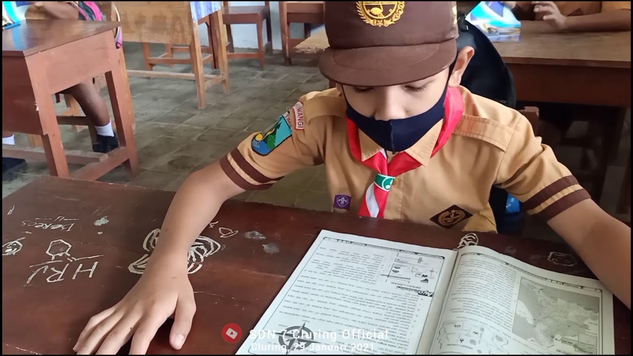 Kegiatan PTM || SDN 7 Cluring || Jum'at, 29 Januari 2021