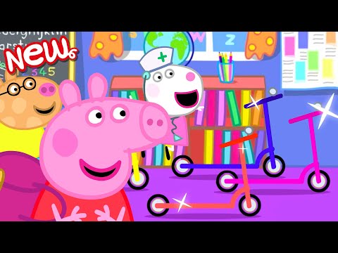 Peppa Pig in Hindi - Back to School - स्कूल वापसी - हिंदी Kahaniya - Hindi Cartoons for Kids