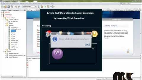 Final Year Projects 2015 | Beyond Text QA:Multimedia Answer Generation