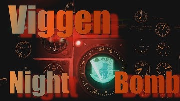 DCS - AJS-37 Night Operations // Terrain Avoidance & Radar Bombing