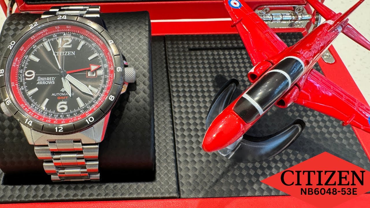 Citizen Automatic Red Arrows Limited Edition Men's Stainless Steel