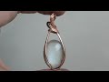Replicating My Most Popular Design with Only Round Wires: Wire Wrapped Cabochon Pendant Tutorial