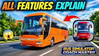 Bus Simulator : Coach Master 🔥 ALL FEATURES EXPLAINED! 😱 | New Bus Simulator 2026 screenshot 1