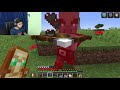 MINECRAFT , BUT TREES DROP OP ITEM!!