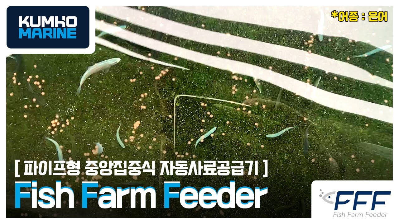 FFF [ Fish Farm Feeder ] : 파이프형 중앙집중식 자동사료공급기 - 은어 [금호마린테크│아쿠아사업부 ...