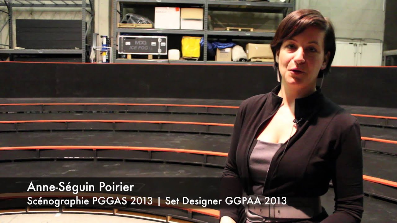 Entrevue avec Anne-Séguin Poirier | A new set for the 2013 GGPAA Gala nachos